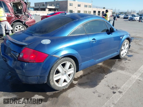 2005 Audi TT with VIN TRUSC28N551004130, listed as a IAAI auction lot 42267826 with 133,048 mi miles and . Bid and sale history available at DreamBid. Image 4.