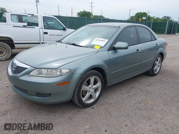2005 Mazda 6 Sport with VIN 1YVHP80C755M56721, listed as a IAAI auction lot 42210963 with 147,349 mi miles and . Bid and sale history available at DreamBid. Image 2.