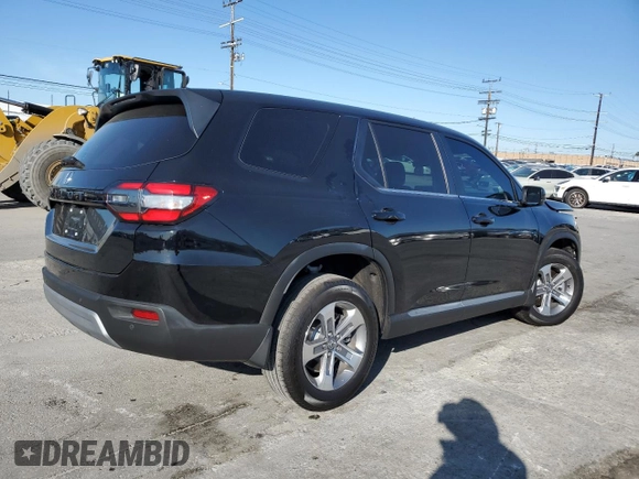 2025 Honda Pilot EX-L z VIN 5FNYG1H48SB083371, wystawiony jako Copart lot #49948825 z przebiegiem 4 772 mil mil oraz Szkoda całkowita • Salvage title. Historia ofert i sprzedaży dostępna na DreamBid. Obrazek 3.