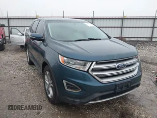 2016 Ford Edge Titanium with VIN 2FMPK4K96GBB66684, listed as a IAAI auction lot 41487600 with 170,238 mi miles. Bid and sale history available at carsss.com. Image 1.
