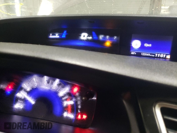 2015 Honda Civic EX with VIN 19XFB2F88FE037665, listed as a Copart auction lot 88046595 with 122,049 mi miles and Salvage Title. Bid and sale history available at carsss.com. Image 9.