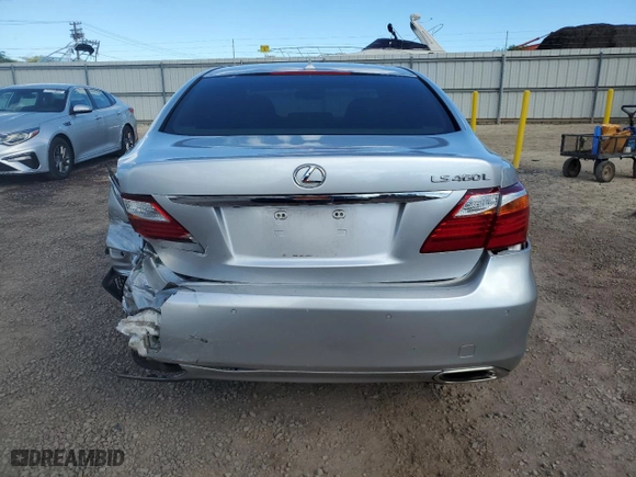 2011 Lexus LS 460 L with VIN JTHGL1EF0B5042987, listed as a Copart auction lot 66710494 with NaN miles and Salvage Title. Bid and sale history available at carsss.com. Image 6.