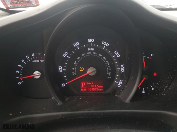 2016 Kia Sportage LX with VIN KNDPB3AC5G7833930, listed as a Copart auction lot 46653135 with 164,015 mi miles and Salvage Title. Bid and sale history available at carsss.com. Image 9.