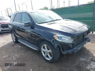 2016 Mercedes-Benz GLE 350 with VIN 4JGDA5JB2GA715549, listed as a IAAI auction lot 42024204 with 119,968 mi miles and . Bid and sale history available at DreamBid. Image 1.