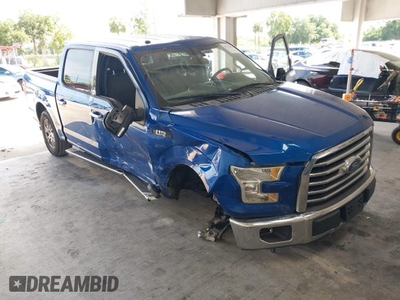 2017 Ford F-150 XL with VIN 1FTEW1CP1HKD05882, listed as a IAAI auction lot 42712432 with 129,800 mi miles and . Bid and sale history available at DreamBid. Image 1.
