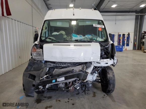 2021 Ram ProMaster Cargo Van with VIN 3C6LRVDGXME548048, listed as a Copart auction lot 86271764 with 66,180 mi miles and Salvage Title. Bid and sale history available at carsss.com. Image 5.