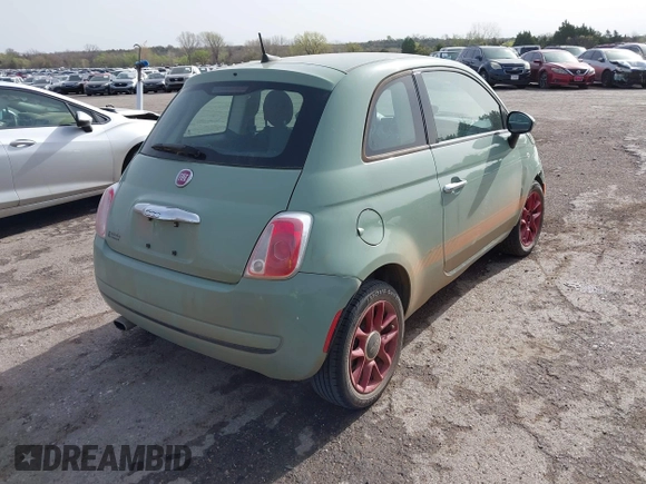 2016 FIAT 500 Easy with VIN 3C3CFFKR0GT125964, listed as a IAAI auction lot 41931189 with 90,237 mi miles. Bid and sale history available at carsss.com. Image 4.