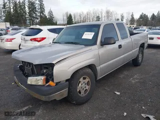 2004 Chevrolet Silverado 1500 Work Truck with VIN 2GCEC19T541158392, listed as a IAAI auction lot 41355324 with 1 mi miles. Bid and sale history available at carsss.com. Image 2.