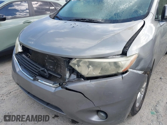 2012 Nissan Quest SL with VIN JN8AE2KP8C9051388, listed as a IAAI auction lot 41799522 with 192,601 mi miles and . Bid and sale history available at carsss.com. Image 6.