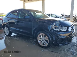 2017 Audi Q3 Premium with VIN WA1ECCFS3HR013012, listed as a Copart auction lot 53105645 with 87,520 mi miles and Clean Title. Bid and sale history available at carsss.com. Image 4.