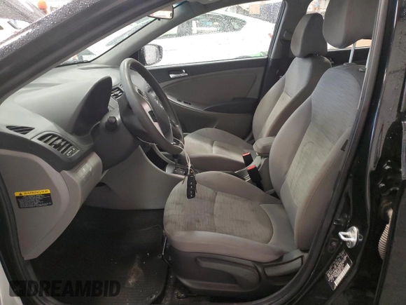 2017 Hyundai Accent SE with VIN KMHCT4AE2HU372154, listed as a Copart auction lot 66647512 with 74,341 mi miles. Bid and sale history available at carsss.com. Image 7.