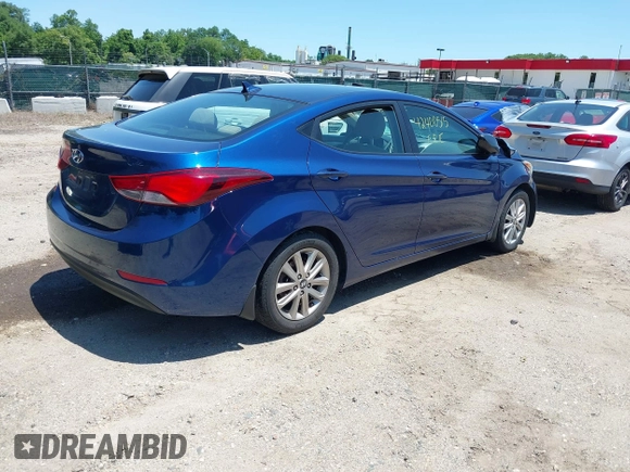 2015 Hyundai Elantra SE с VIN 5NPDH4AE8FH598863, выставлен на аукционе IAAI как лот 42400515 с пробегом 162 820 миль миль и . История ставок и продаж доступна на DreamBid. Изображение 4.