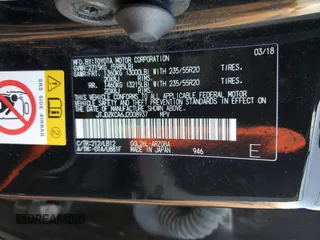 2018 Lexus RX with VIN JTJDZKCA6J2008937, listed as a Copart auction lot 71248652 with 74,193 mi miles. Bid and sale history available at carsss.com. Image 14.