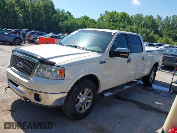 2007 Ford F-150 XLT with VIN 1FTPW14V87FA36941, listed as a IAAI auction lot 42612623 with 261,174 mi miles and . Bid and sale history available at DreamBid. Image 2.