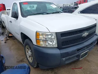 2010 Chevrolet Silverado 1500 Work Truck with VIN 1GCPCPEX0AZ214570, listed as a IAAI auction lot 41697621 with 33,045 mi miles and . Bid and sale history available at DreamBid. Image 1.