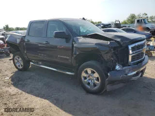 2015 Chevrolet Silverado 1500 LT with VIN 3GCUKREH8FG157973, listed as a Copart auction lot 52969715 with 131,189 mi miles and Salvage Title. Bid and sale history available at carsss.com. Image 4.
