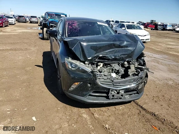 2017 Mazda CX-3 Grand Touring with VIN JM1DKFD77H0156571, listed as a Copart auction lot 47561835 with 72,528 mi miles and Salvage Title. Bid and sale history available at carsss.com. Image 11.