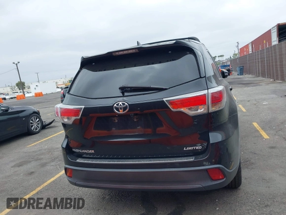 2014 Toyota Highlander Limited with VIN 5TDYKRFHXES015138, listed as a IAAI auction lot 42421746 with 130,223 mi miles and . Bid and sale history available at DreamBid. Image 16.