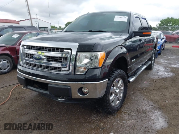 2013 Ford F-150 XL with VIN 1FTFW1ET0DFA03565, listed as a IAAI auction lot 42311111 with 240,000 mi miles and . Bid and sale history available at DreamBid. Image 2.