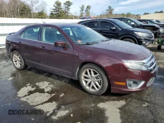 2012 Ford Fusion SEL with VIN 3FAHP0JA1CR424786, listed as a Copart auction lot 46674425 with 103,160 mi miles and Salvage Title. Bid and sale history available at DreamBid. Image 4.