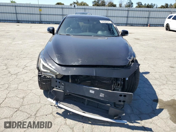 2017 Infiniti Q60 Sport with VIN JN1EV7EK7HM363963, listed as a Copart auction lot 57836545 with 117,785 mi miles and Salvage title. Bid and sale history available at DreamBid. Image 5.