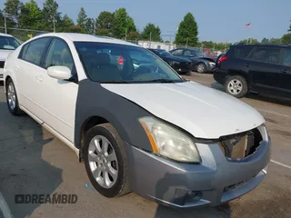 2008 Nissan Maxima SE with VIN 1N4BA41E28C809507, listed as a IAAI auction lot 42394413 with Not provided miles and . Bid and sale history available at DreamBid. Image 1.
