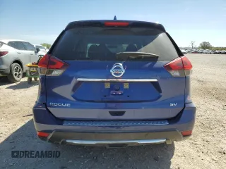 2018 Nissan Rogue SV with VIN KNMAT2MT8JP608871, listed as a Copart auction lot 48659155 with 141,677 mi miles and Salvage Title. Bid and sale history available at carsss.com. Image 6.