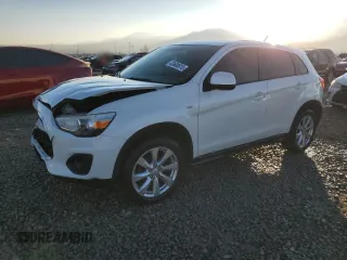 2015 Mitsubishi Outlander Sport ES with VIN 4A4AP3AU0FE016352, listed as a Copart auction lot 43600815 with 117,707 mi miles and Salvage Title. Bid and sale history available at carsss.com. Image 1.