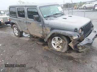 2021 Jeep Wrangler Unlimited Willys с VIN 1C4HJXDN4MW832099, выставлен на аукционе IAAI как лот 41994483 с пробегом 63 172 миль миль и . История ставок и продаж доступна на DreamBid. Изображение 6.