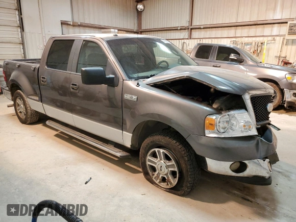 2007 Ford F-150 XLT with VIN 1FTRW02W07KA94452, listed as a Copart auction lot 47552485 with 335,643 mi miles and Salvage title. Bid and sale history available at DreamBid. Image 4.