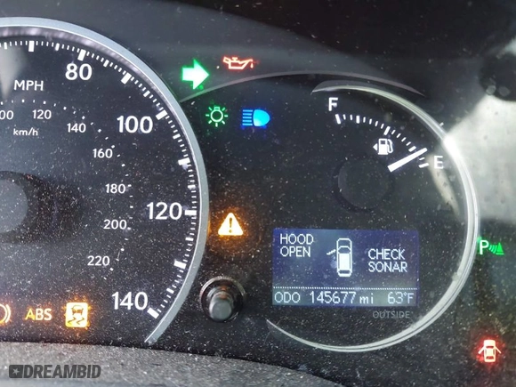 2013 Lexus CT 200h Hybrid with VIN JTHKD5BH1D2156537, listed as a IAAI auction lot 41539243 with 145677 miles. Bid and sale history available at carsss.com. Image 7.