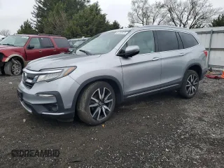 2019 Honda Pilot Touring 7-Passenger with VIN 5FNYF6H69KB064507, listed as a Copart auction lot 51753475 with 0 mi miles and Salvage Title. Bid and sale history available at carsss.com. Image 1.