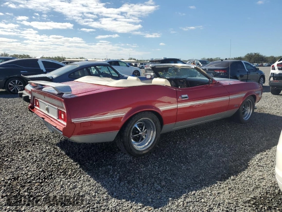 1973 Ford Mustang z VIN 3F03Q153548, wystawiony jako Copart lot #74131574 z przebiegiem 72 492 mil mil oraz Nie do naprawy • Non repairable. Historia ofert i sprzedaży dostępna na DreamBid. Obrazek 3.