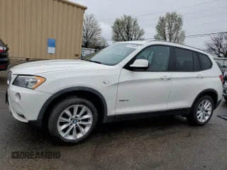 2013 BMW X3 xDrive28i with VIN 5UXWX9C51D0D05581, listed as a Copart auction lot 50946505 with 120,451 mi miles and Clean Title. Bid and sale history available at carsss.com. Image 1.
