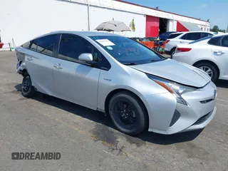 2017 Toyota Prius Two with VIN JTDKBRFU8H3057364, listed as a IAAI auction lot 39968207 with 268,086 mi miles. Bid and sale history available at carsss.com. Image 1.