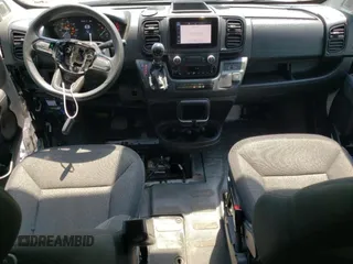 2023 Ram ProMaster Cargo with VIN 3C6LRVDG8PE565077, listed as a Copart auction lot 55407095 with 5,596 mi miles and Salvage Title. Bid and sale history available at carsss.com. Image 8.