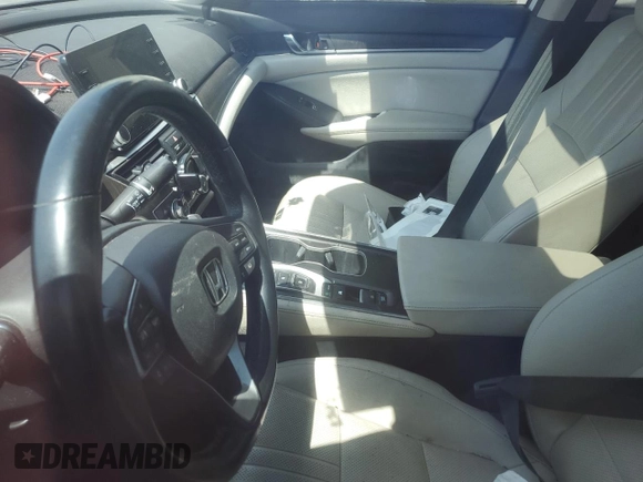 2020 Honda Accord EX-L с VIN 1HGCV3F54LA000568, выставлен на аукционе Copart как лот 57894155 с пробегом Не указан миль и Списание • Salvage title. История ставок и продаж доступна на DreamBid. Изображение 8.