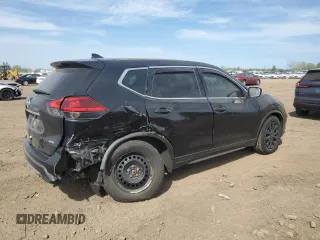 2017 Nissan Rogue S with VIN KNMAT2MVXHP531741, listed as a Copart auction lot 55952645 with 149,774 mi miles and Salvage title. Bid and sale history available at DreamBid. Image 3.