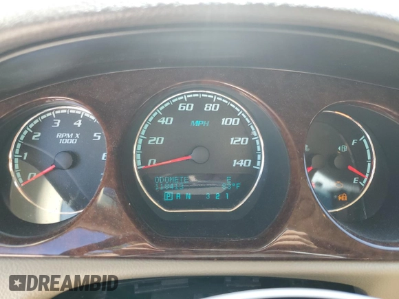 2011 Buick Lucerne CXL with VIN 1G4HC5EM0BU136896, listed as a Copart auction lot 49764835 with 118,413 mi miles and Non Repairable. Bid and sale history available at DreamBid. Image 9.