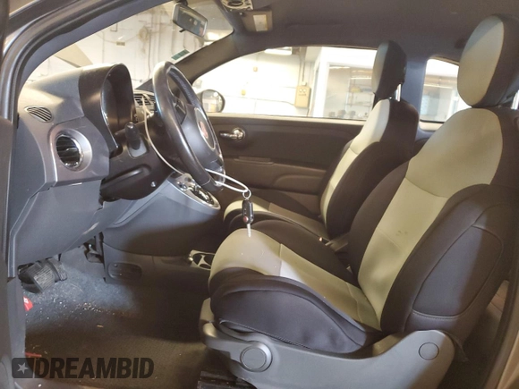 2013 FIAT 500 Sport with VIN 3C3CFFBR2DT615561, listed as a Copart auction lot 78252704 with 116,158 mi miles and Salvage Title. Bid and sale history available at carsss.com. Image 7.