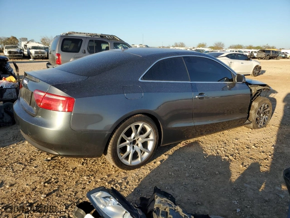 2012 Audi A5 2.0T Premium with VIN WAUCFAFR5CA041775, listed as a Copart auction lot 85020134 with 117,326 mi miles and Salvage Title. Bid and sale history available at carsss.com. Image 3.