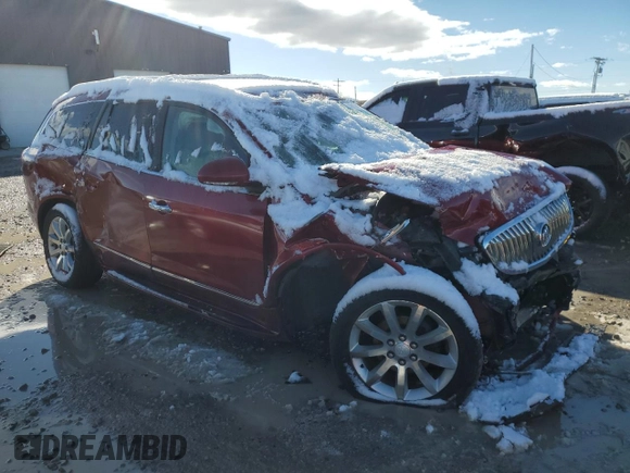 2014 Buick Enclave Premium with VIN 5GAKVCKD3EJ142390, listed as a Copart auction lot 49139455 with Not Provided miles and Salvage Title. Bid and sale history available at DreamBid. Image 4.