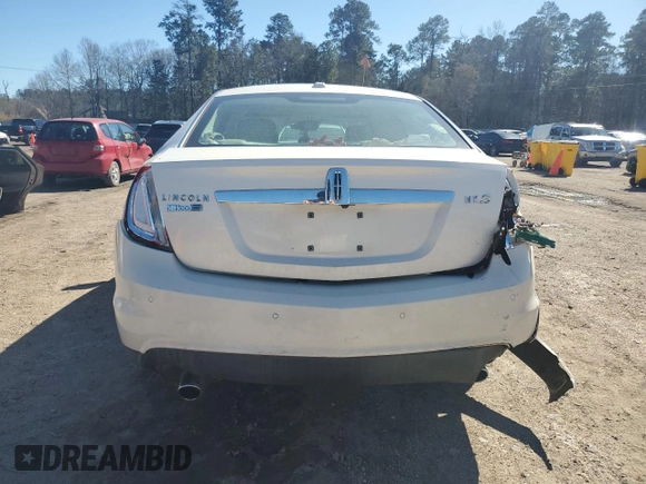 2009 Lincoln MKS with VIN 1LNHM93R59G624124, listed as a Copart auction lot 46712125 with Not Provided miles and Salvage Title. Bid and sale history available at DreamBid. Image 6.
