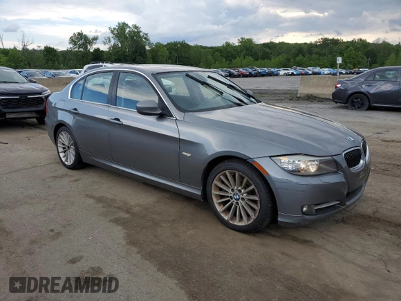 2011 BMW 3 Series 335i xDrive with VIN WBAPL5C57BA920132, listed as a Copart auction lot 61414035 with 94,215 mi miles and Clean title. Bid and sale history available at DreamBid. Image 4.