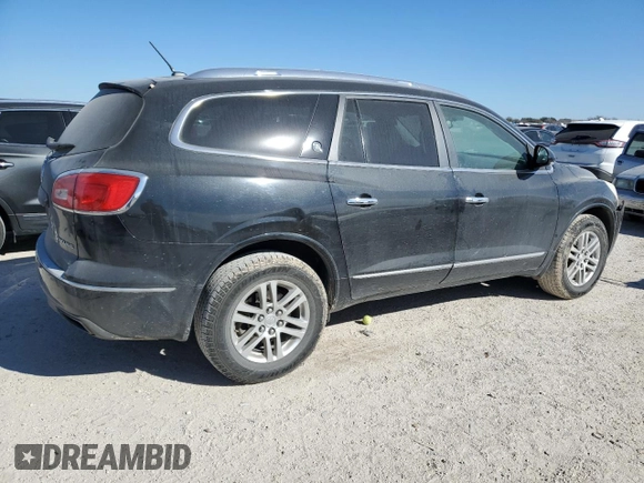 2014 Buick Enclave Convenience with VIN 5GAKRAKD9EJ258427, listed as a Copart auction lot 38994524 with 136,766 mi miles and Salvage Title. Bid and sale history available at carsss.com. Image 3.