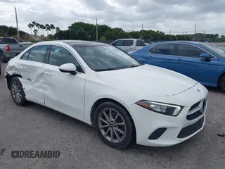 2019 Mercedes-Benz A 220 with VIN WDD3G4FB4KW024431, listed as a IAAI auction lot 41905395 with 65,141 mi miles and . Bid and sale history available at DreamBid. Image 1.