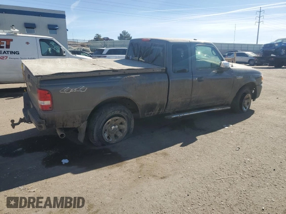 2009 Ford Ranger XLT with VIN 1FTZR45E69PA06141, listed as a Copart auction lot 43617815 with 102,986 mi miles and Salvage title. Bid and sale history available at DreamBid. Image 3.