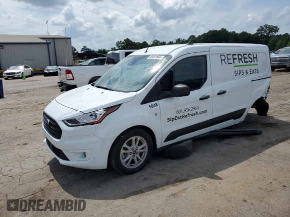 2023 Ford Transit Connect XLT z VIN NM0LS7T23P1565048, wystawiony jako Copart lot #56461565 z przebiegiem 26 822 mil mil oraz Szkoda całkowita • Salvage title. Historia ofert i sprzedaży dostępna na DreamBid. Obrazek 1.