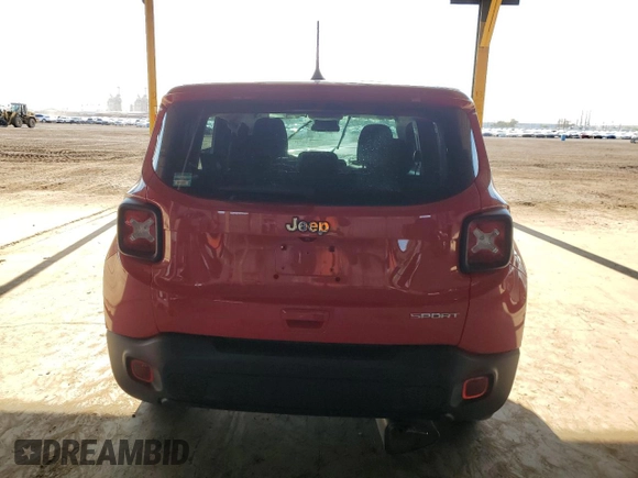 2021 Jeep Renegade Jeepster с VIN ZACNJCAB8MPM21935, выставлен на аукционе Copart как лот 58862095 с пробегом Не указан миль и Списание • Salvage title. История ставок и продаж доступна на DreamBid. Изображение 6.