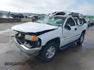 2005 GMC Yukon SLT with VIN 1GKEK13T75J107208, listed as a IAAI auction lot 41046733 with 1 mi miles. Bid and sale history available at carsss.com. Image 2.